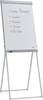 Franken Flipchart Standard Deluxe (B x H) 67 cm x 95 cm Hellgrau Inkl. Ablageschale, abwischbar, höhenverstellbar, beschriftbar, magnethaftend, Inkl. Blockhalter FC84