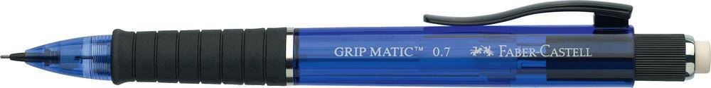 Faber-Castell Druckbleistift GripMatic 132152 0,7mm B blau-0