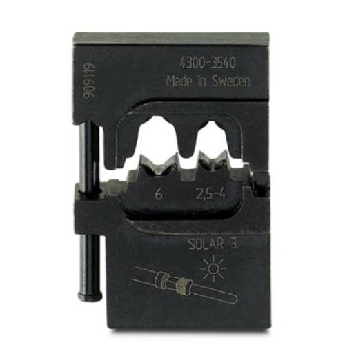 Phoenix Contact CRIMPFOX-M SR 6-1/DIE 1212471 Crimpgesenk Solar-Steckverbinder geeignet für MC3 2.5 bis 6 mm² Passend fü...