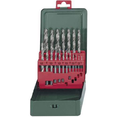 Metabo 627153000 HSS Metall-Spiralbohrer-Set 19teilig geschliffen DIN 338 Zylinderschaft 1 Set