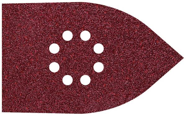 Wolfcraft  1755000 Multischleifpapier-Set mit Klett, gelocht Körnung (num) 80, 120, 240  (L x B) 175 mm x 107 mm 10 St.