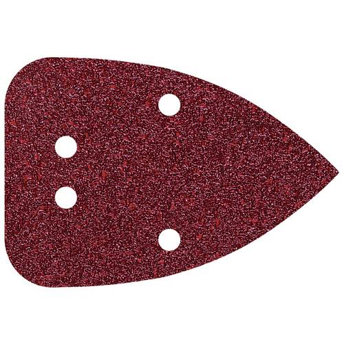 Wolfcraft 1763000 Multischleifpapier mit Klett, gelocht Körnung (num) 120 (L x B) 136 mm x 96 mm 10 St.