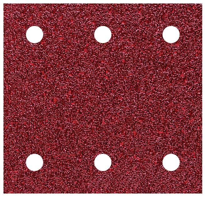 Wolfcraft 1761000 Schwingschleifpapier-Set mit Klett, gelocht Körnung (num) 60, 120, 240 (L x B) 115 mm x 100 mm 10 St.