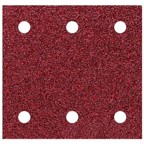 Wolfcraft 1761000 Schwingschleifpapier-Set mit Klett, gelocht Körnung (num) 60, 120, 240 (L x B) 115 mm x 100 mm 10 St.