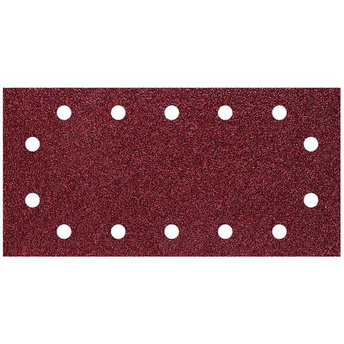 Thumbnail - Wolfcraft 3182000 Schwingschleifpapier mit Klett, gelocht Körnung (num) 40 (L x B) 230 mm x 115 mm 5 St.