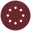 Wolfcraft 2250100 Exzenterschleifpapier mit Klett, gelocht Körnung (num) 60 (Ø) 125 mm 25 St.
