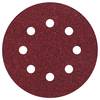 Wolfcraft 021222 Exzenterschleifpapier mit Klett, gelocht Körnung (num) 60 (Ø) 115 mm 25 St.