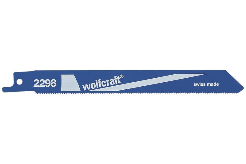 Wolfcraft 2298000 2 Säbelsägeblätter Sägeblatt-Länge 152 mm 2 St.