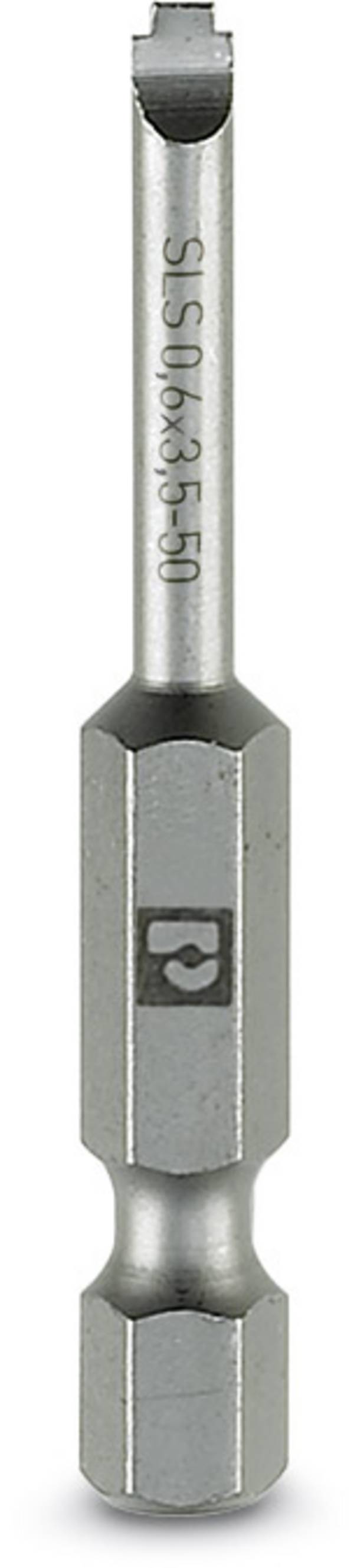 Phoenix Contact 1212606 SF-BIT-SLS Schlitz-Bit Antrieb: 1/4" (6.3 mm) Abtrieb: Schlitz  50 mm