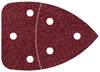 Wolfcraft 3137000 Multischleifpapier mit Klett, gelocht Körnung (num) 80 (L x B) 139 mm x 98 mm 6 St.