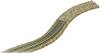 Busch 7501 H0 Schotterbettung (L x B x H) 2500 x 50 x 4 mm