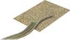 Busch 7506 N Schotterbettung (L x B x H) 300 x 200 x 3 mm