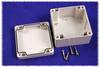 Hammond Electronics 1554E2GY Universal-Gehäuse 90 x 90 x 60 Polycarbonat Grau 1 St.