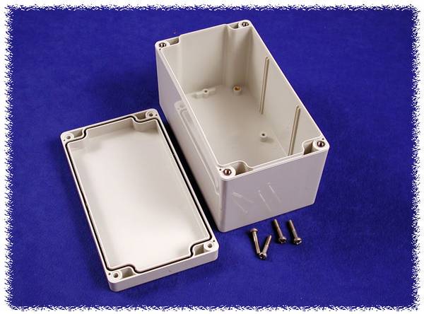 Hammond Electronics 1554K2GY Universal-Gehäuse 160 x 90 x 90 Polycarbonat Grau 1 St.