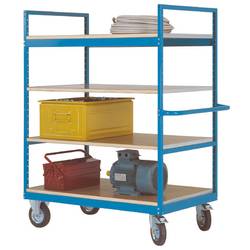 Manuflex TV3060.3003 Etagenroller Stahl pulverbeschichtet Traglast (max.): 500 kg Rubin-Rot