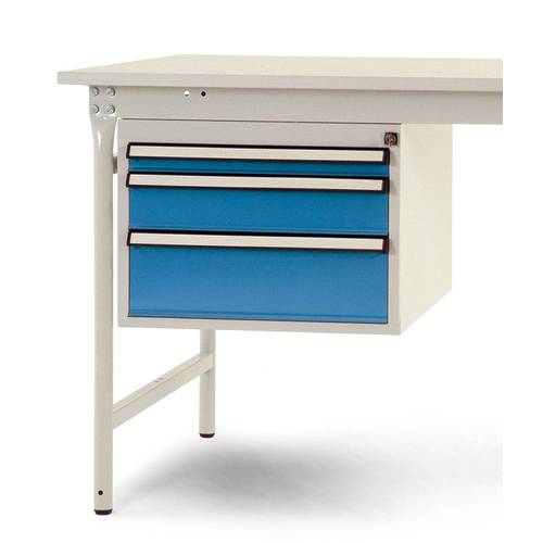 Manuflex ZB4652.7035 Komplett-Gehäuse 300 BASIS für 800 mm Tiefe RAL7035 lichtgrau (B x H x T) 500 x 360 x 580 mm