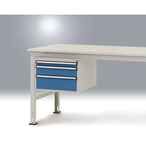 Manuflex ZB4662.0002 Komplett-Gehäuse 300 UNIVERSAL für 800 mm Tiefe HF0002 lichtgrau/brillantblau (B x H x T) 500 x 360...