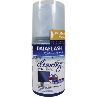 DataFlash TFT, LCD Bildschirmreiniger 200 ml inkl. Reinigungstuch  DF1722 200 ml