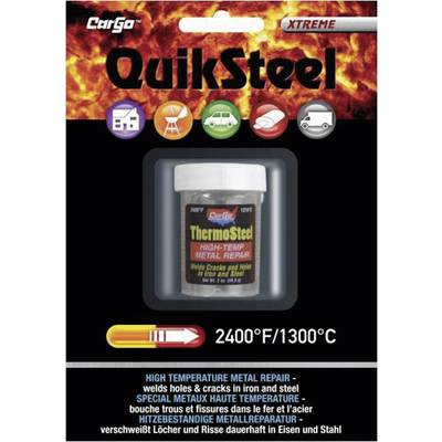 QuikSteel 18003EU Thermosteel hitzebeständige Metallreparaturmasse  85 g