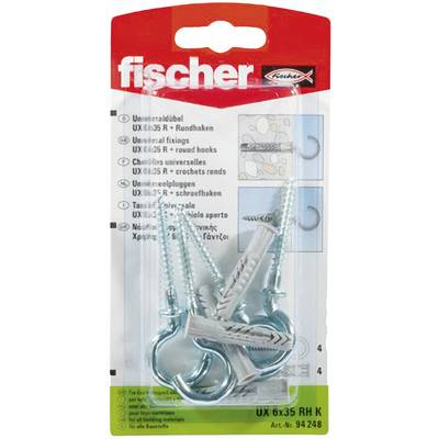Fischer UX 6 x 35 RH K Universaldübel 35 mm 6 mm 94248 4 St.