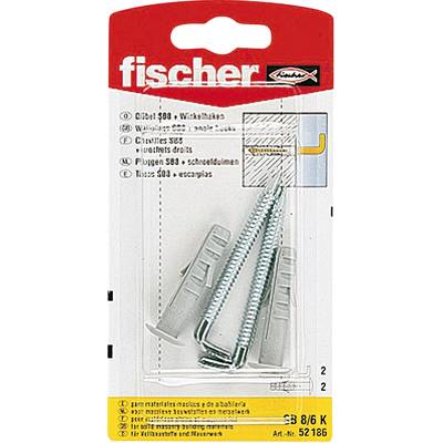 Fischer SB 8/6 K Spreizdübel 40 mm 8 mm 52186 2 St.