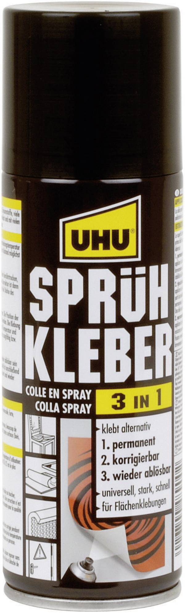 UHU Sprühkleber 3in1 200 ml 48900