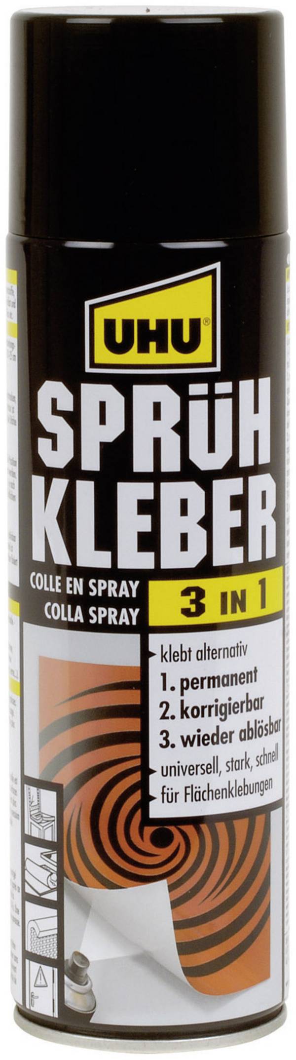 UHU Sprühkleber 3in1 500 ml 48905