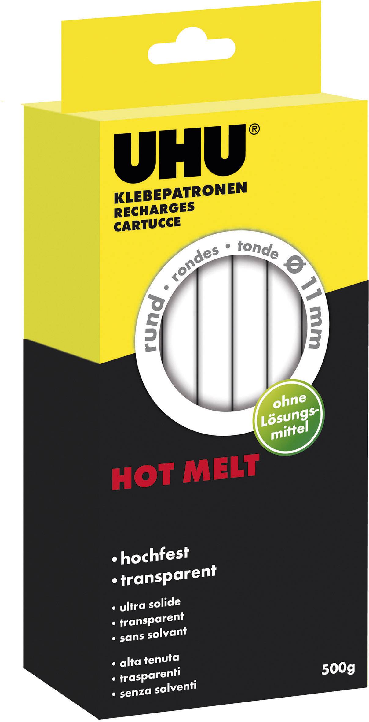 UHU Heißklebesticks 11 mm Transparent 10 St.