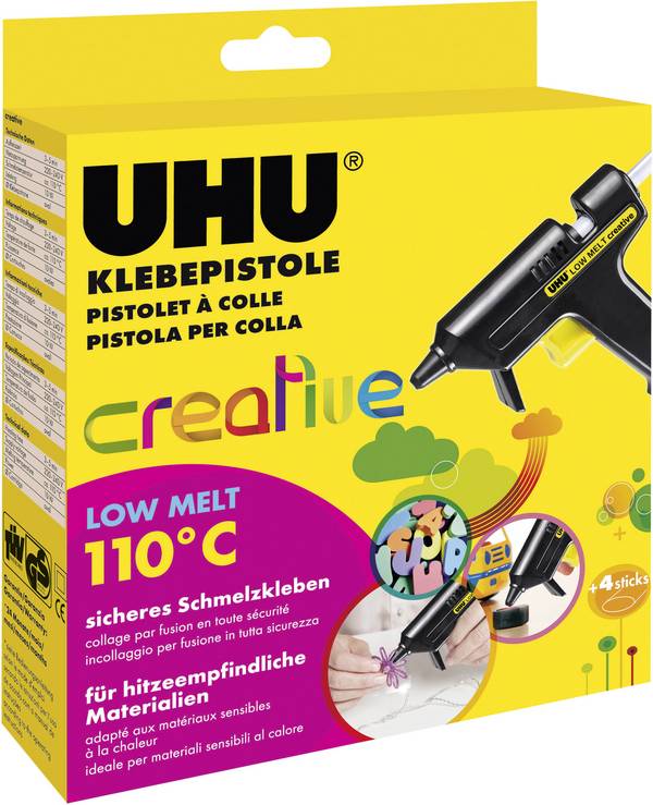 UHU LOW MELT Creative Heißklebepistole    10 W  1 St.