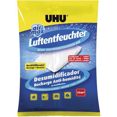 UHU airmax Luftentfeuchter-Nachfüllbeutel 14 m²   Weiß