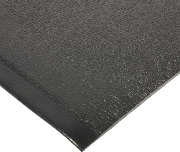 COBA Europe AF010003C Orthomat Charc Arbeitsplatzmatte  (Meterware)  Schwarz