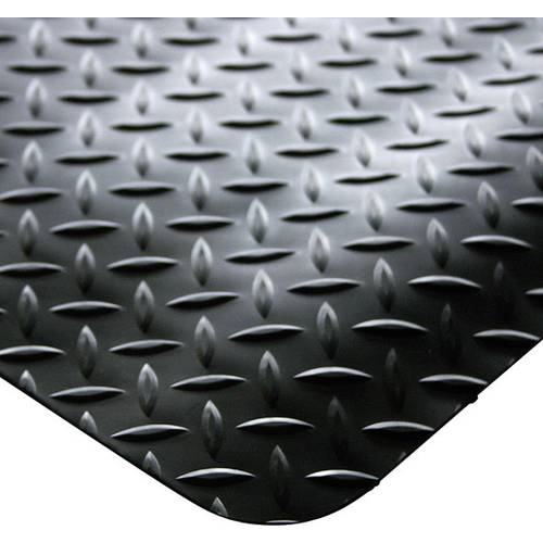 Thumbnail - COBA Europe DP010007C DP010007C Arbeitsplatzmatte Deckplate Schwarz (B x H) 1.2 m x 15 mm (B x H) 1.2 m x 15 mm (Meterwa...