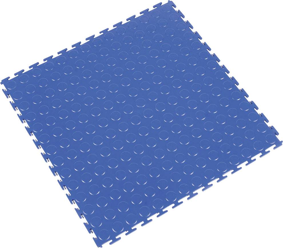 COBA PVC-Bodenfliese, Noppenoptik, BxL 500 x 500 mm, blau-0