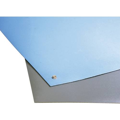 COBA Europe HR060002KEU ESD Matte HR Matting Arbeitsplatz-Bodenbelag (L x B x H) 3 m x 1.2 m x 2.4 mm Grau