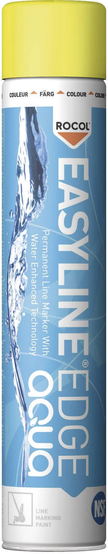 Rocol 47051 Easyline® EDGE AQUA Linienmarkierungsfarbe Gelb 750 ml