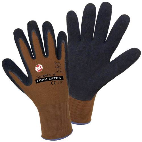 Thumbnail - Leipold Doehle Nylon Latex FOAM 14902-BN Nylon Arbeitshandschuh Größe (Handschuhe): 10, XL EN 388:2016 CAT II 1 Paar