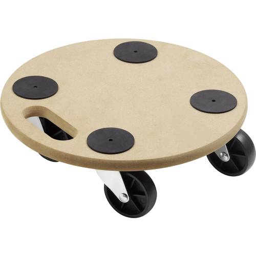 Meister Werkzeuge 0821350 Transportroller Holz Traglast (max.): 150 kg 350 mm x 350 mm x 100 mm Anzahl Lenkrollen 4