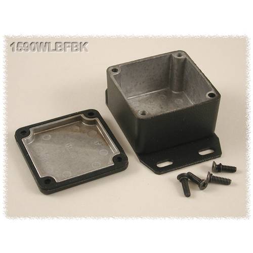 Hammond Electronics 1590WLBFBK Universal-Gehäuse 50.5 x 50.5 x 31 Aluminium Schwarz 1 St.
