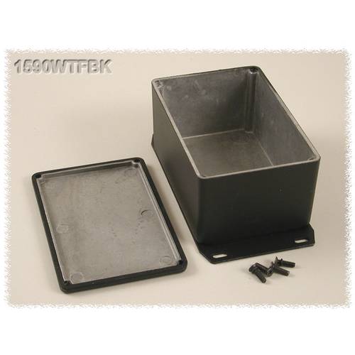 Hammond Electronics 1590WTFBK Universal-Gehäuse 120.5 x 79.5 x 59 Aluminium Schwarz 1 St.
