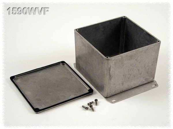 Hammond Electronics 1590WVF Universal-Gehäuse 119.5 x 119.5 x 94 Aluminium Natur 1 St.