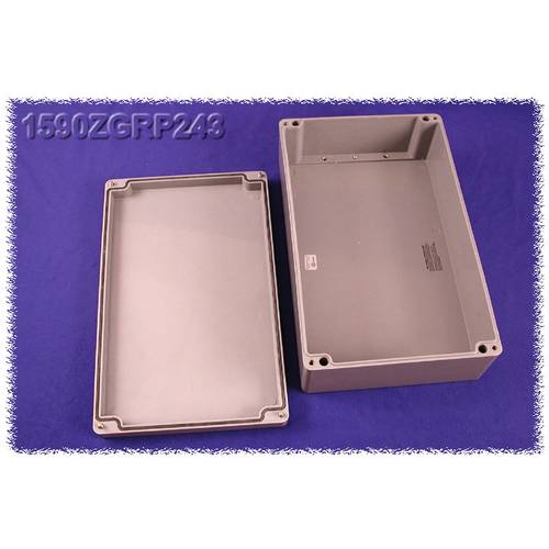 Hammond Electronics 1590ZGRP243PL 1590ZGRP243PL Einlegeplatte Stahlblech Natur 1 St.