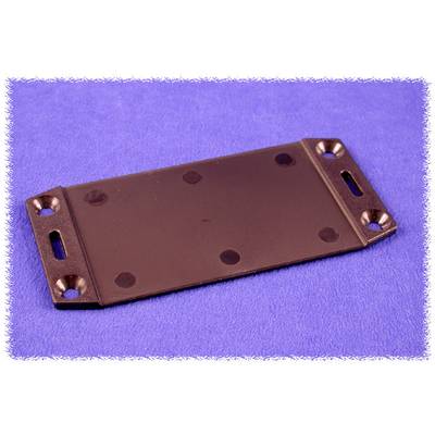 Hammond Electronics 1591FABK Flanschplatte  (L x B) 125 mm x 47 mm ABS Schwarz 1 St. 