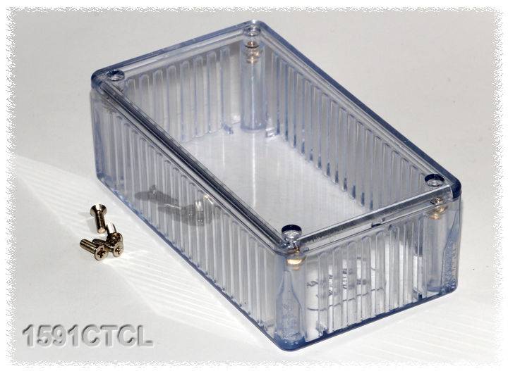 Hammond Electronics 1591DTCL Universal-Gehäuse 150 x 80 x 50 Polycarbonat Natur 1 St.