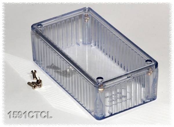Hammond Electronics  1591DTCL Universal-Gehäuse 150 x 80 x 50  Polycarbonat  Natur 1 St.