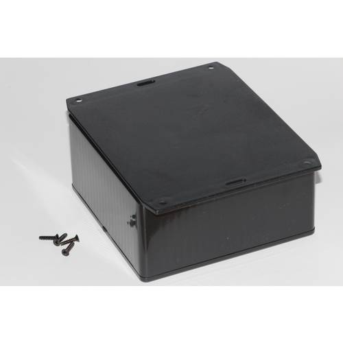 Hammond Electronics 1591UF2SBK Universal-Gehäuse 120 x 120 x 59 ABS Schwarz 1 St.