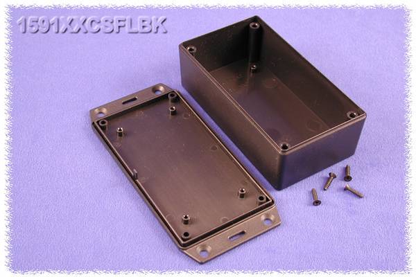 Hammond Electronics 1591XXCSFLBK Universal-Gehäuse 121 x 66 x 41 ABS Schwarz 1 St.