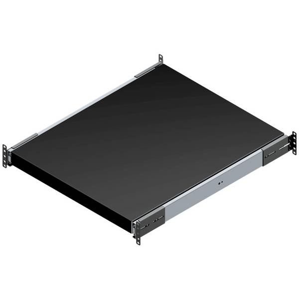 Hammond Electronics RSUS1926BK1 RSUS1926BK1 Schubablage geschlossen (L x B x H) 44 x 483 x 660 mm Stahlblech Schwarz 1 St.