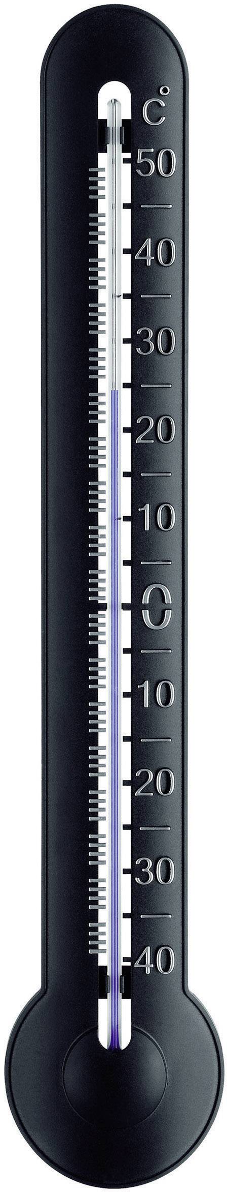 TFA-DOSTMANN Wand Thermometer TFA 12.3048 Schwarz
