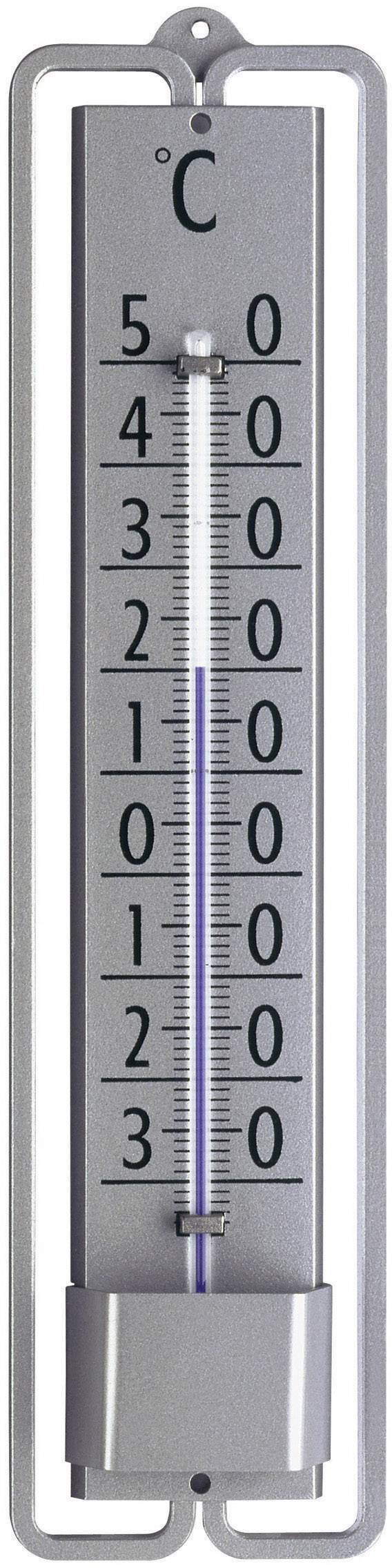 TFA-DOSTMANN Wand Thermometer TFA 12.2001.54 Grau