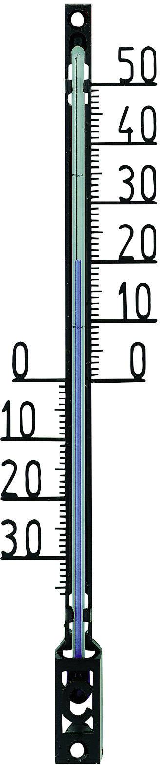 TFA-DOSTMANN Wand Thermometer TFA 12.6001.01.90 Schwarz